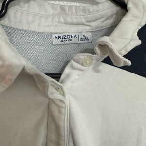 Arizona Jean Company White Shirt